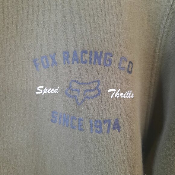 Fox Racing Pullover Hoodie Men's Size Small Motocross Style Comfort Midweight - Picture 5 of 12